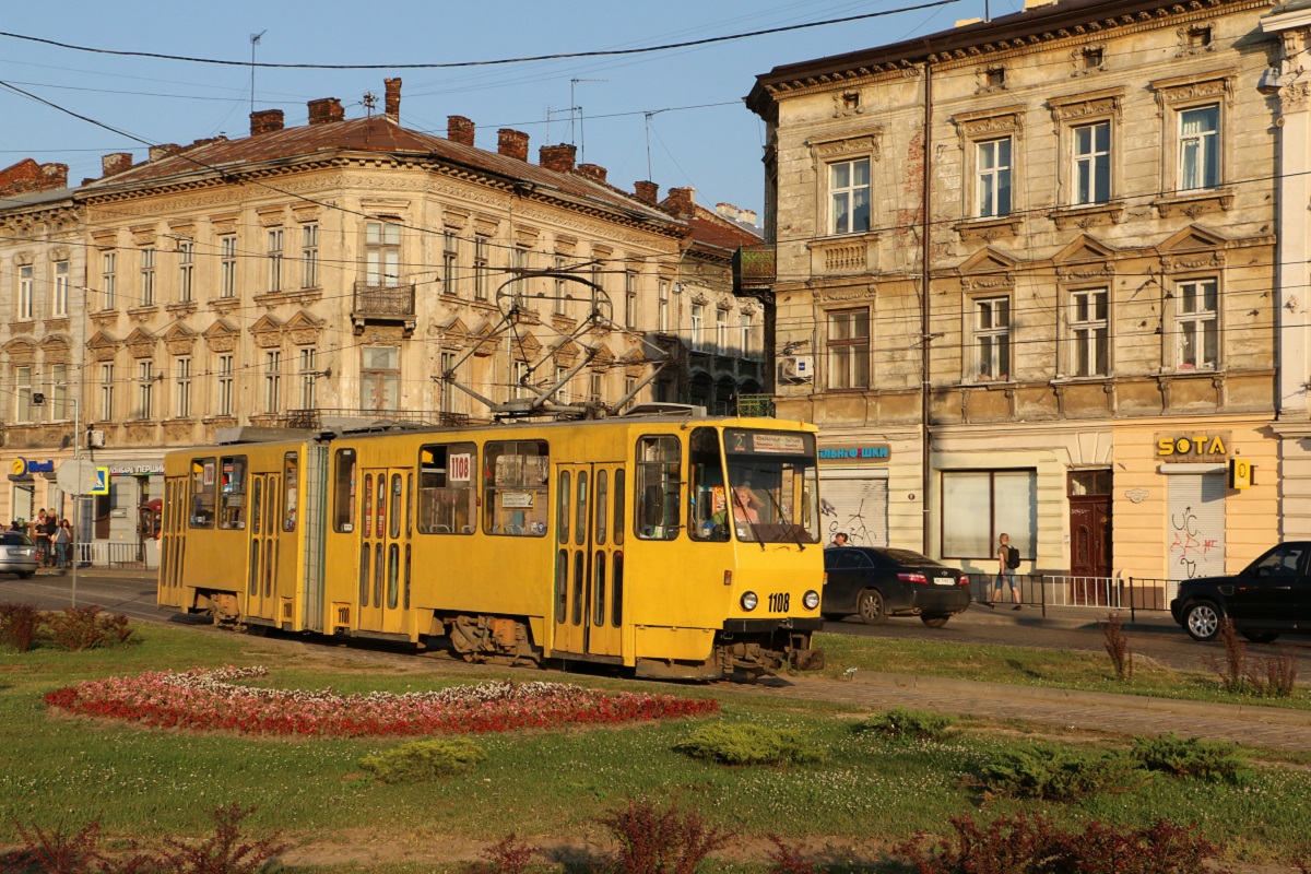 Львів, Tatra KT4SU № 1108