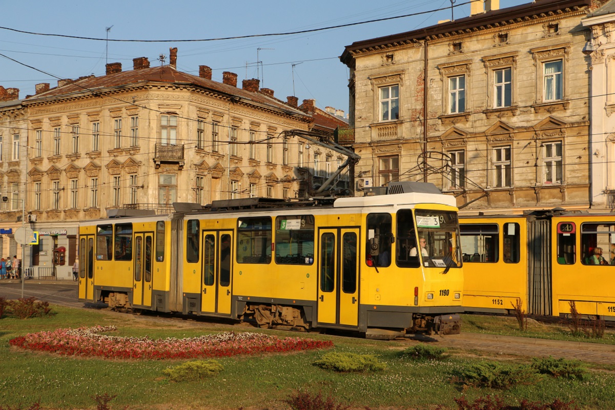 Lviv, Tatra KT4DM # 1190