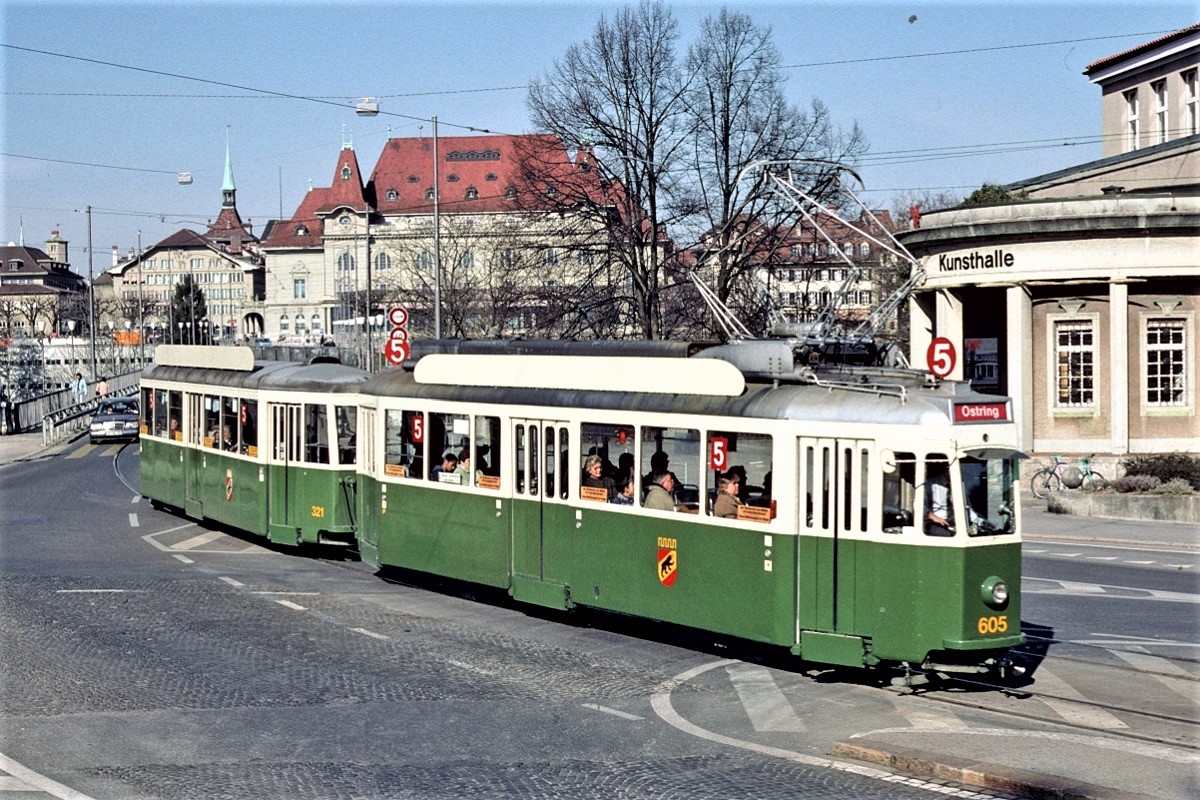 Bern, SWS/MFO/BBC Be 4/4 № 605