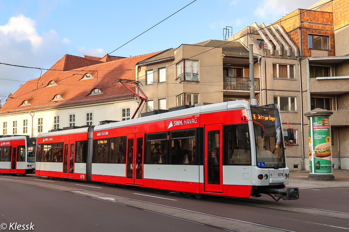 Галле, Bombardier MGT-K № 678