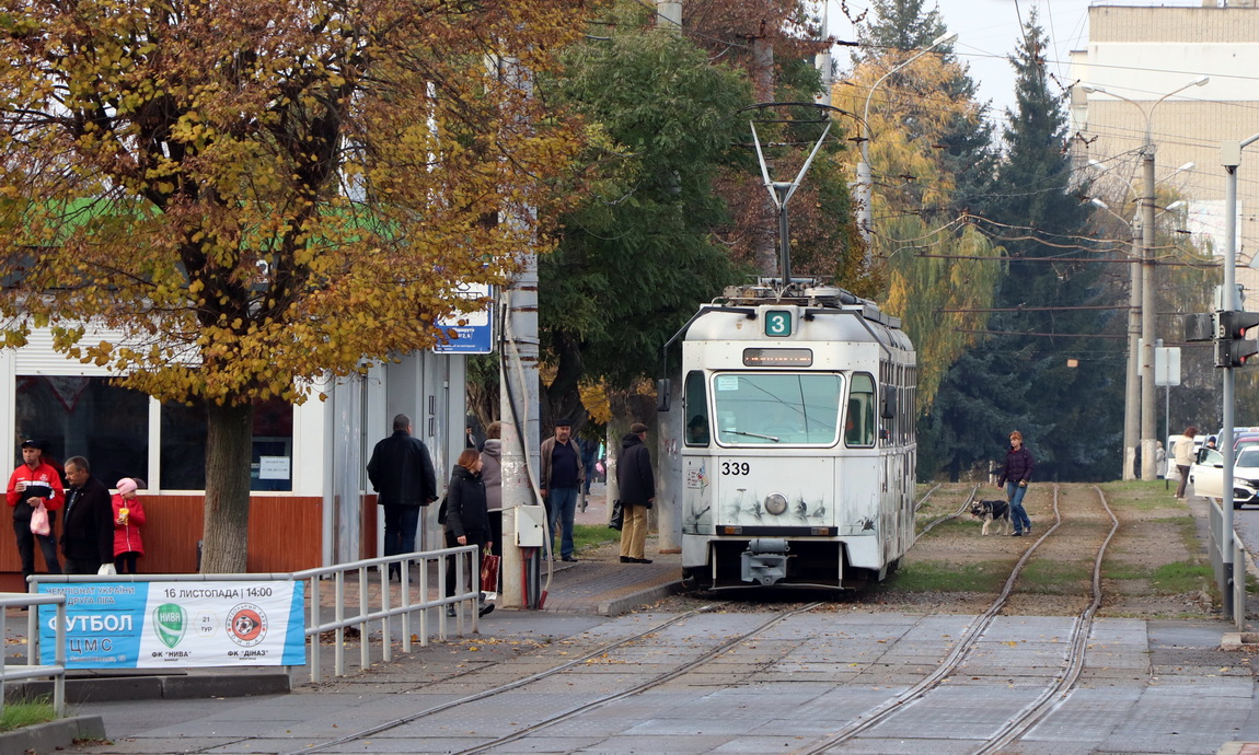 Винница, SWS/SIG/BBC Be 4/6 "Mirage" № 339; Винница — Трамвайные линии и инфраструктура