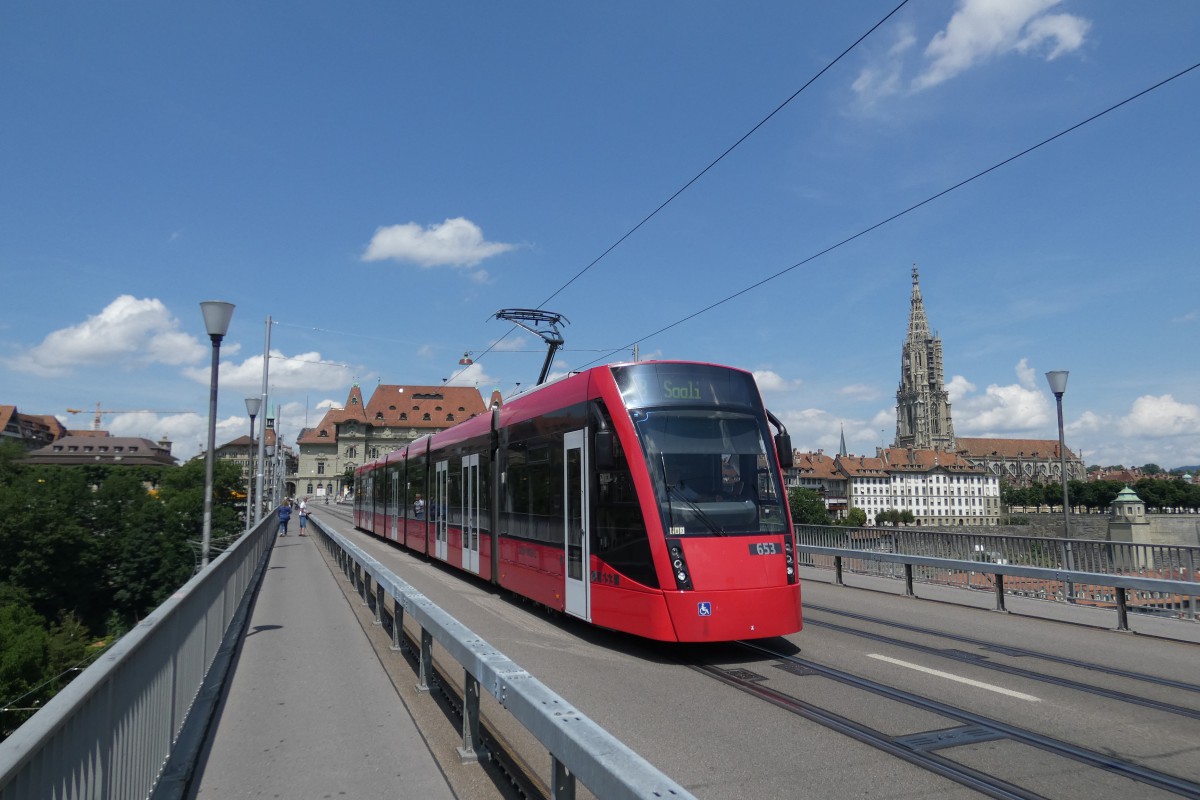 Берн, Siemens Combino XL № 653