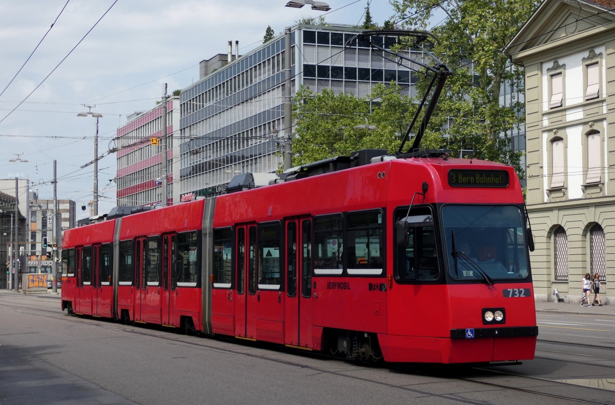 Берн, ACMV/ABB/Duewag Be 4/8 № 732