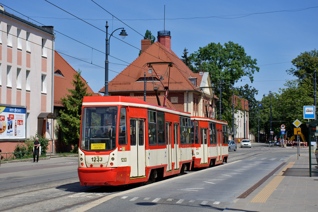 Гданьск, Konstal 105NaD № 1233