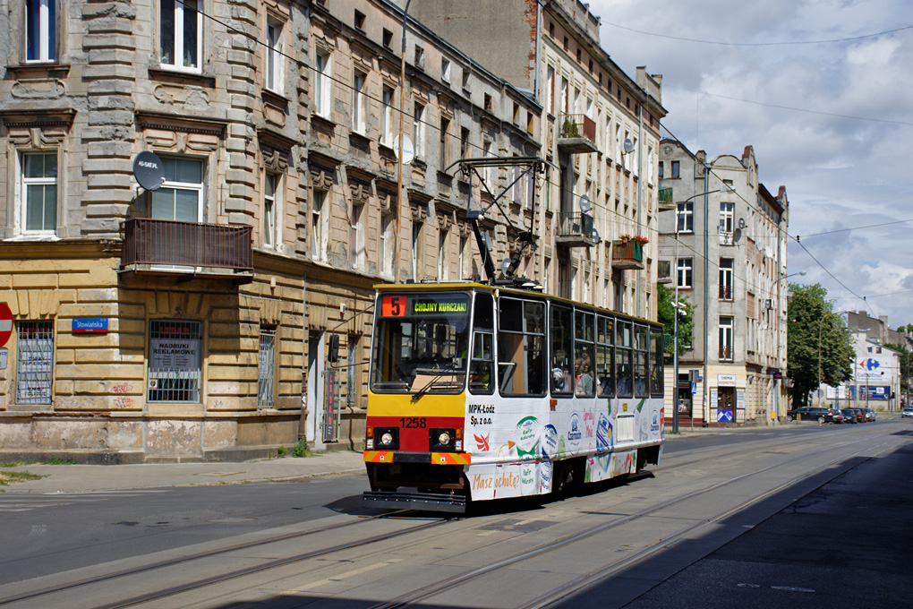 Łódź, Konstal 805Na Br. 1258