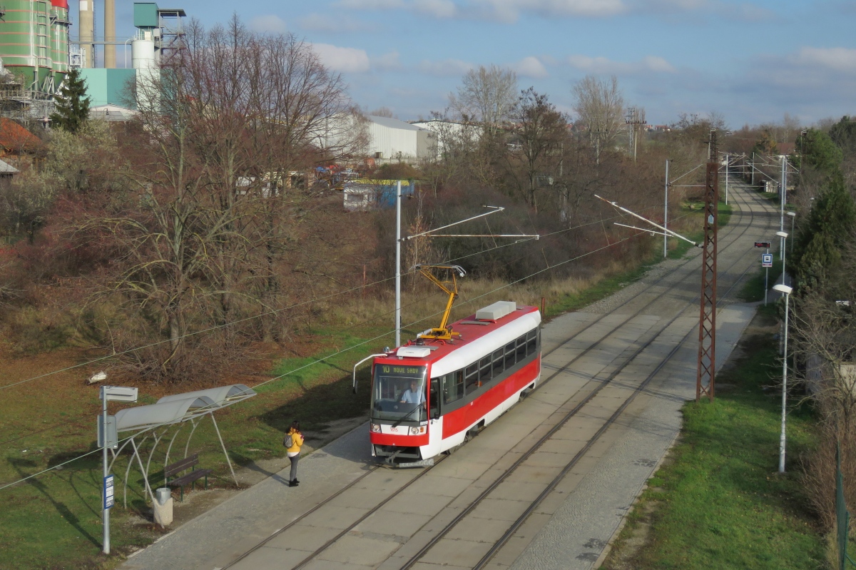 Brno, Tatra T3R (1995) Nr 1615