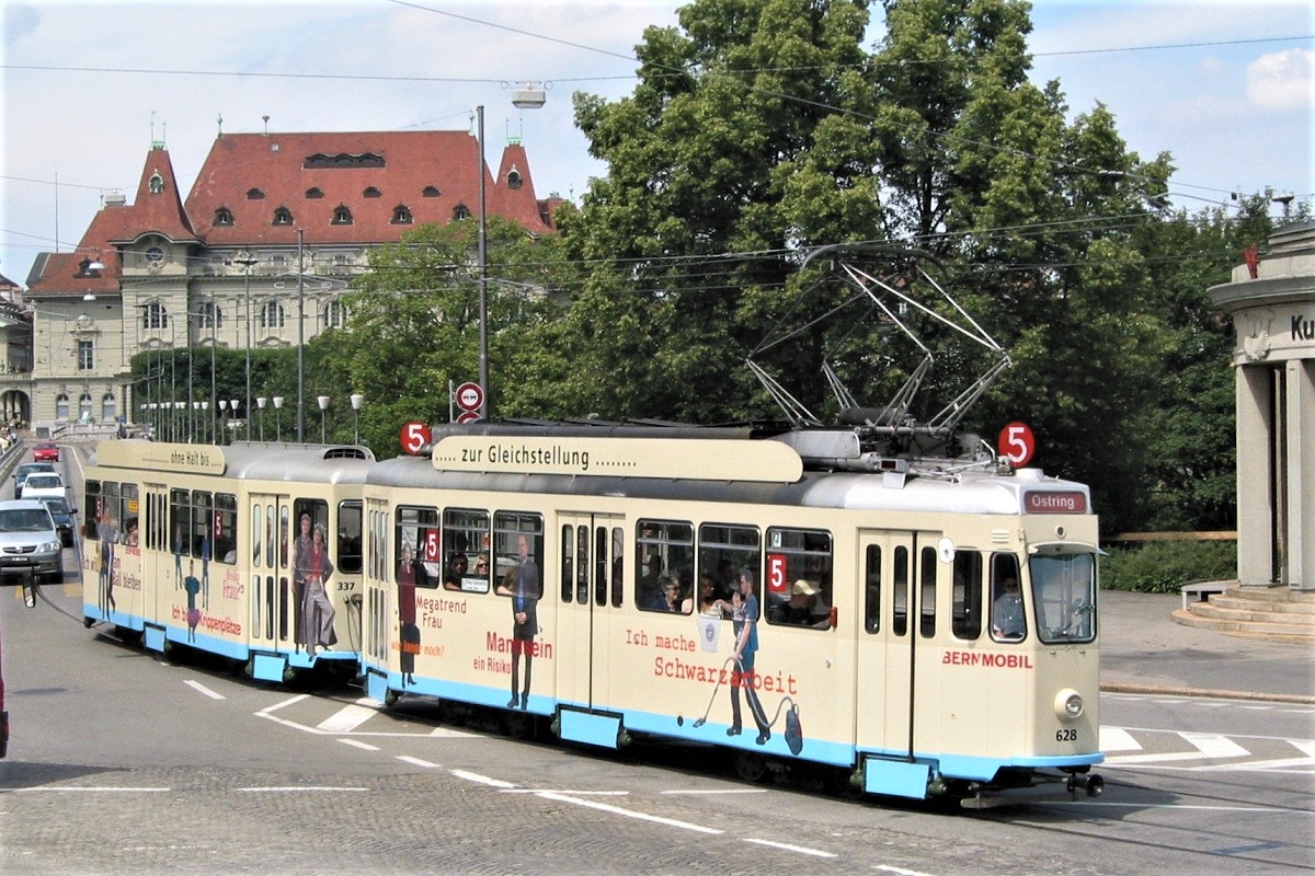 Берн, SWS/MFO/BBC Be 4/4 № 628