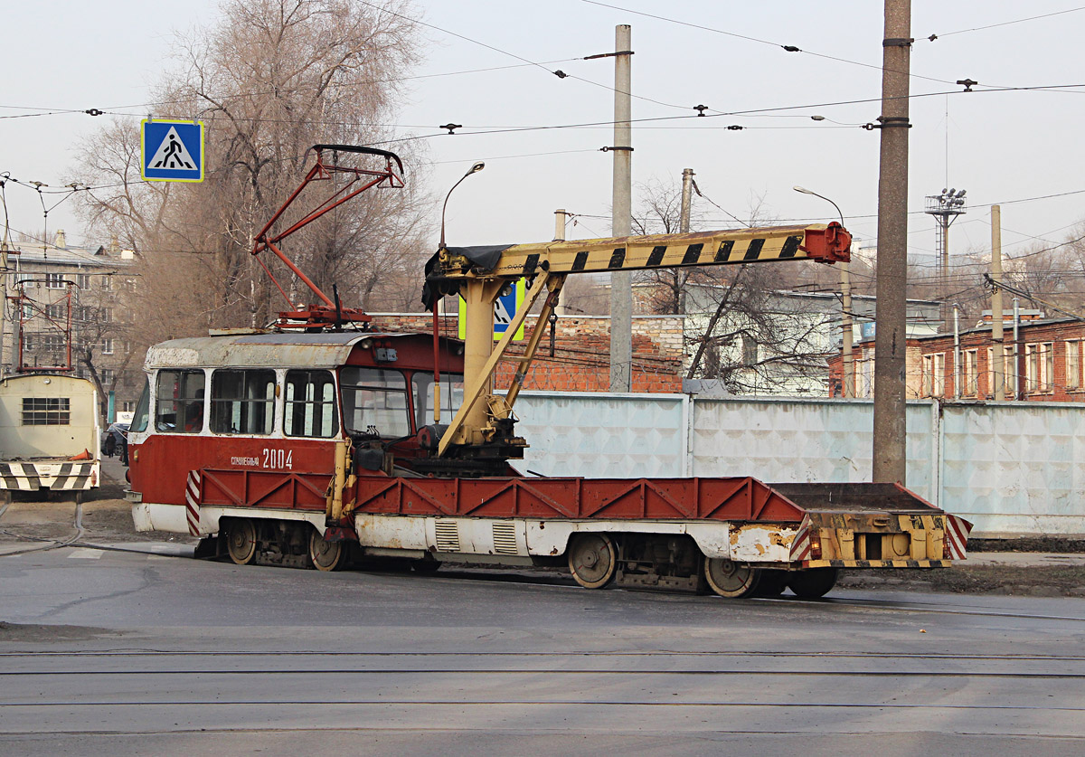 Самара, Tatra T3SU (двухдверная) № 2004