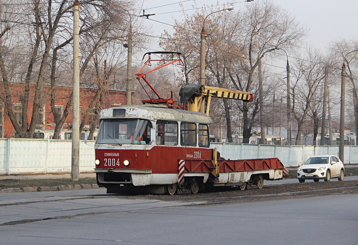 Самара, Tatra T3SU (двухдверная) № 2004