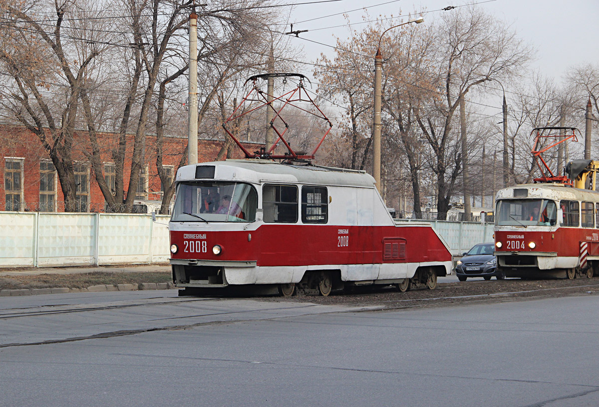 Самара, Tatra T3SU (двухдверная) № 2008