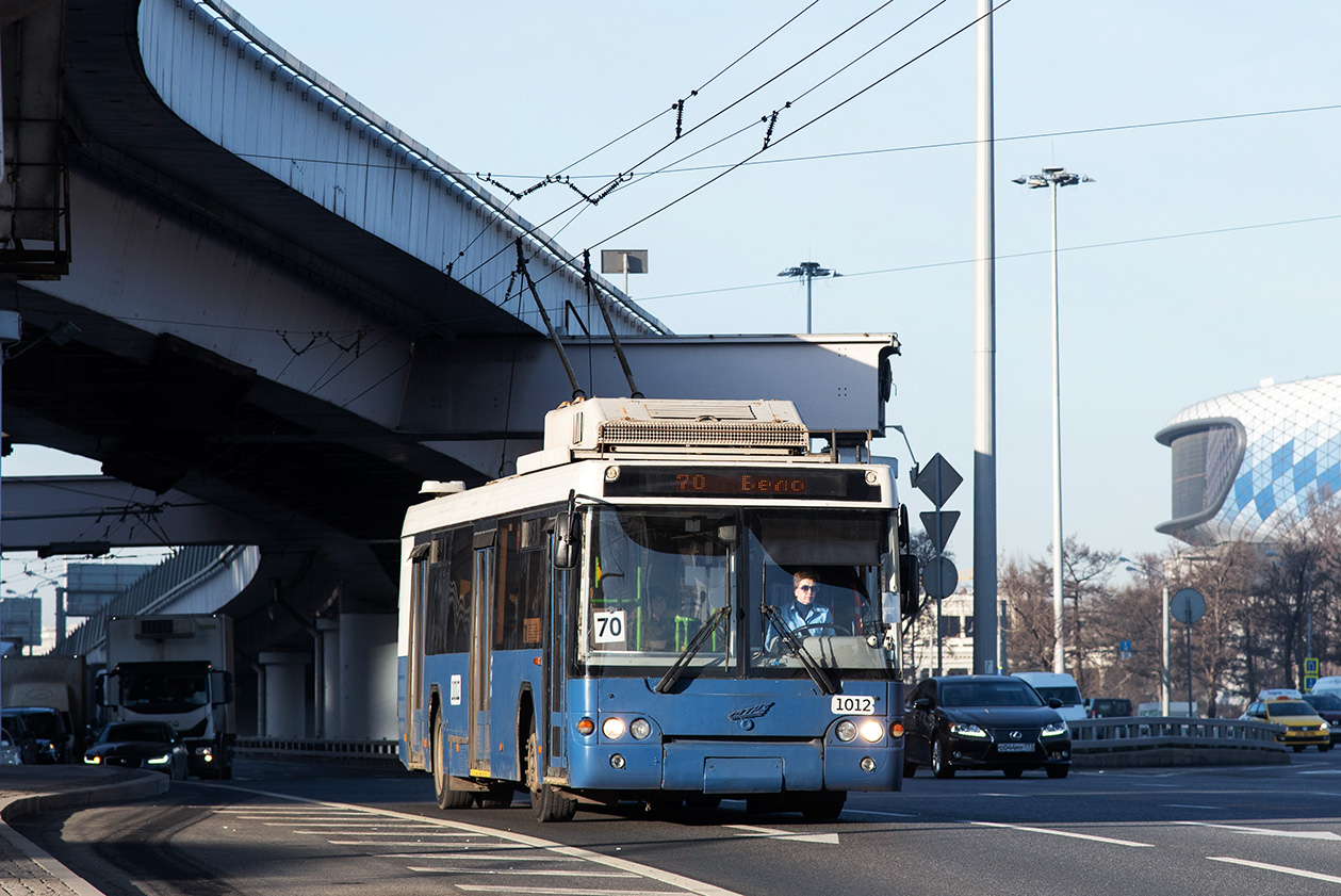 Москва, МТрЗ-52791 «Садовое Кольцо» № 1012