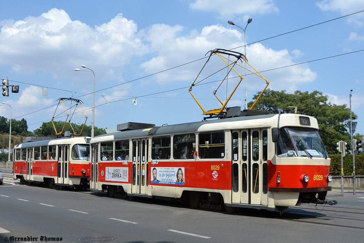 Прага, Tatra T3M № 8029