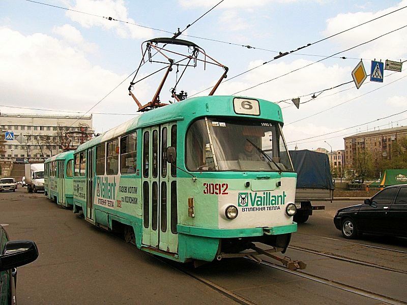 Харьков, Tatra T3SU № 3092