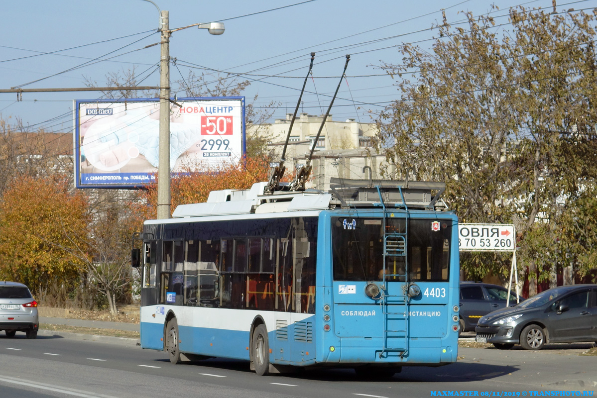 Krymský trolejbus, Bogdan T70115 č. 4403