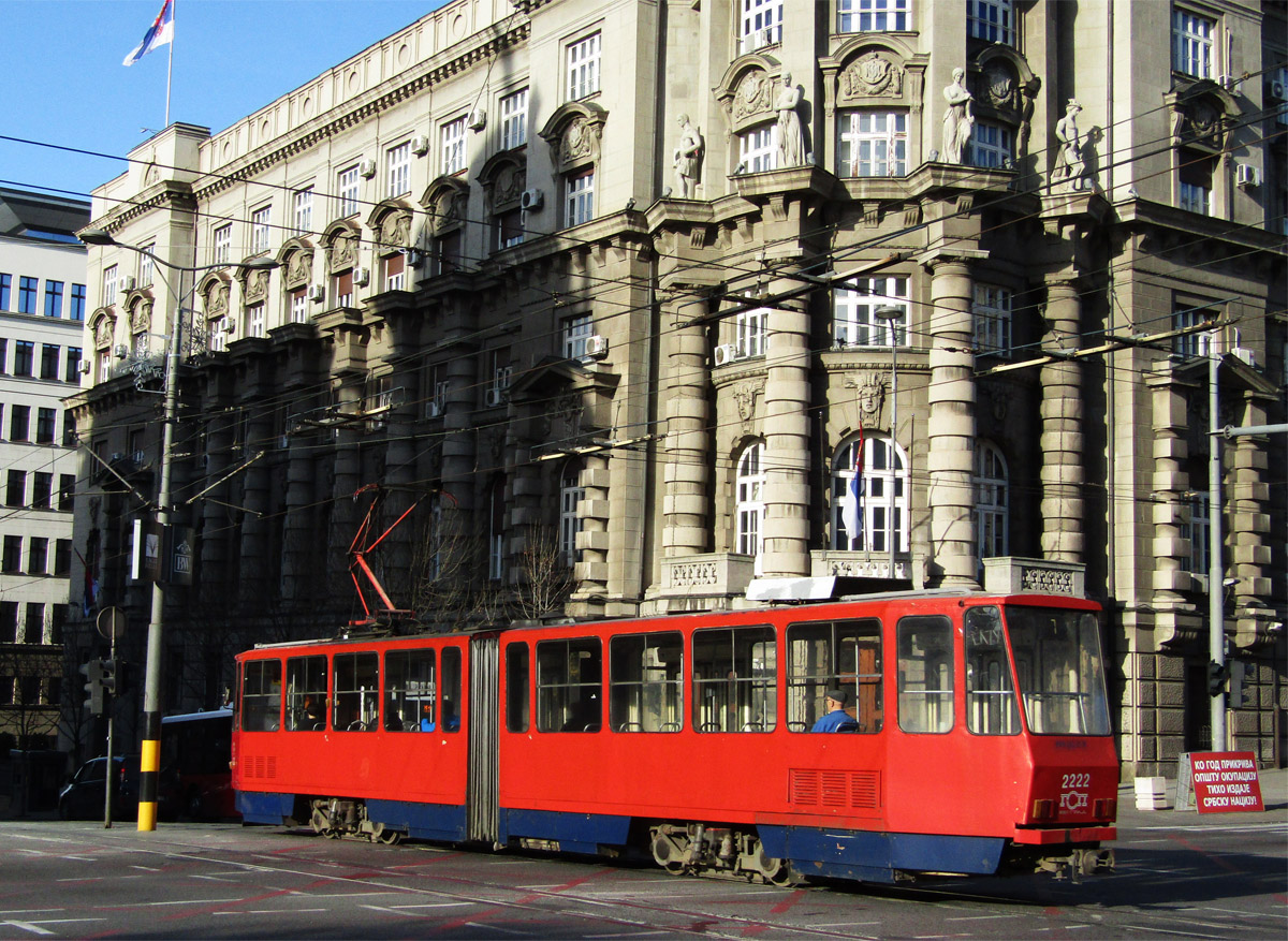 Белград, Tatra KT4YU № 2222