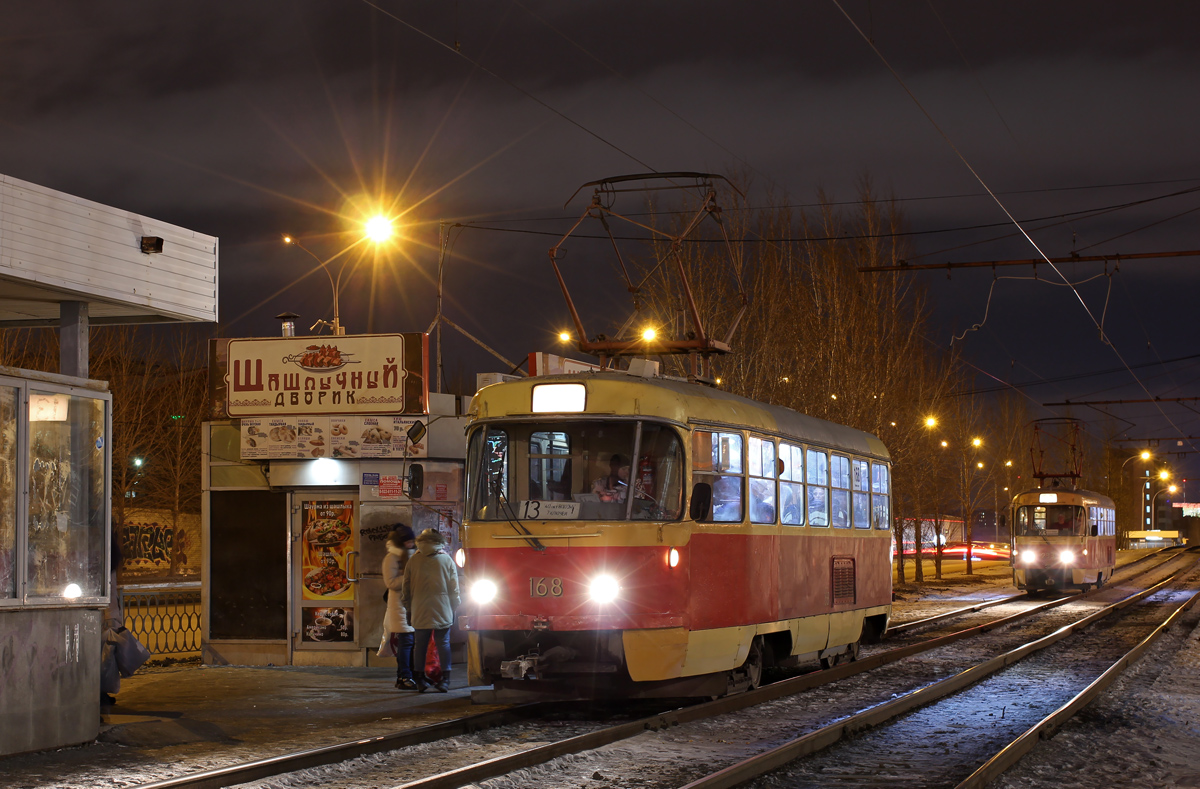 Екатеринбург, Tatra T3SU № 168