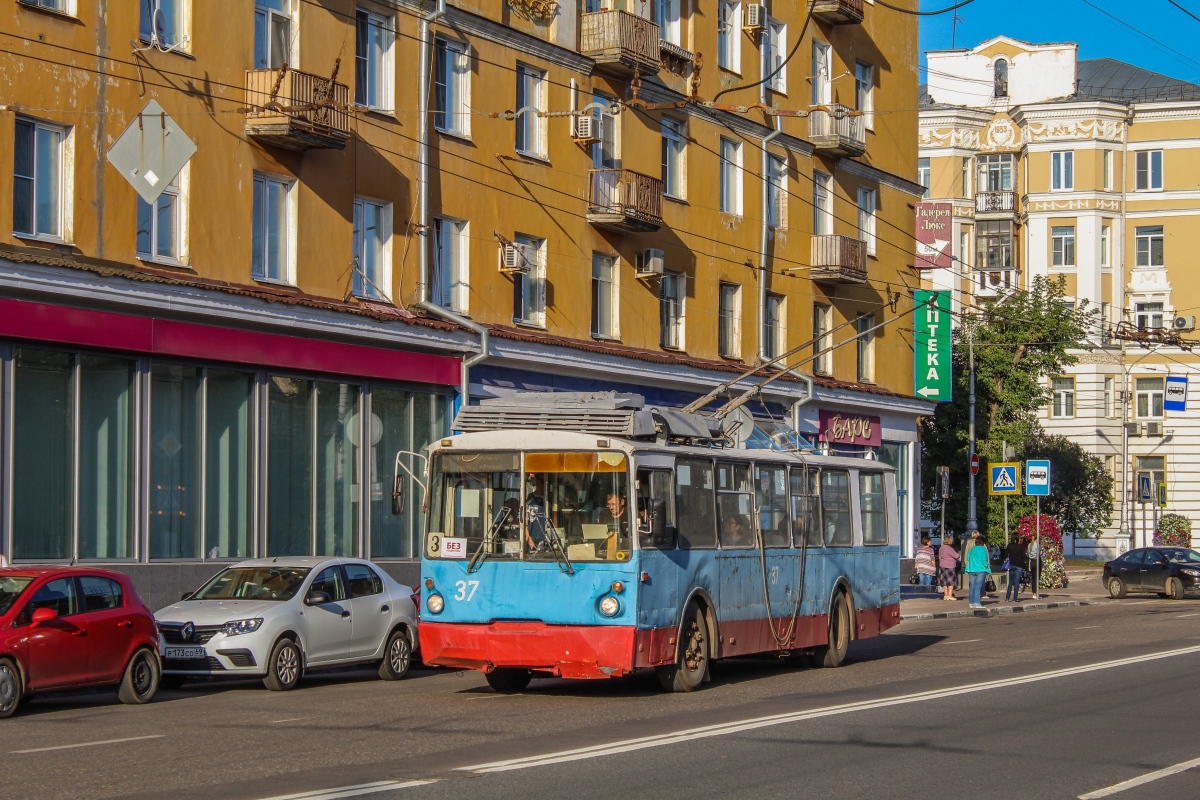 Тверь, ВЗТМ-5284 № 37; Тверь — Последние годы тверского троллейбуса (2019 — 2020 гг.)