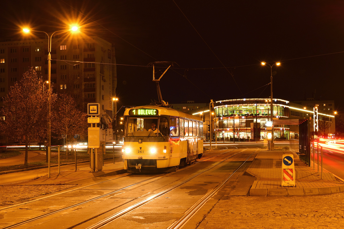Пльзень, Tatra T3R.P № 261