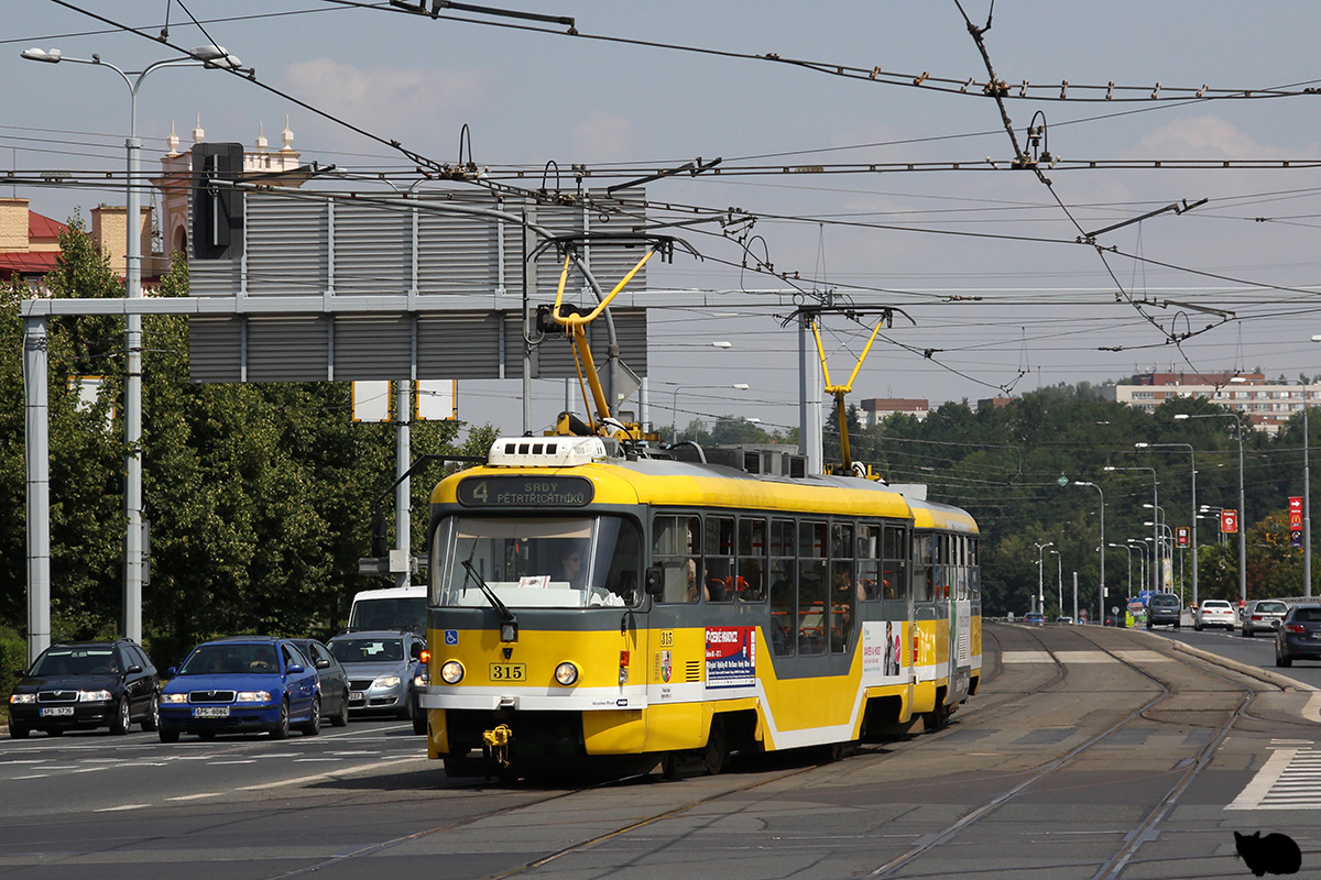 Пльзень, Tatra T3R.PLF № 315