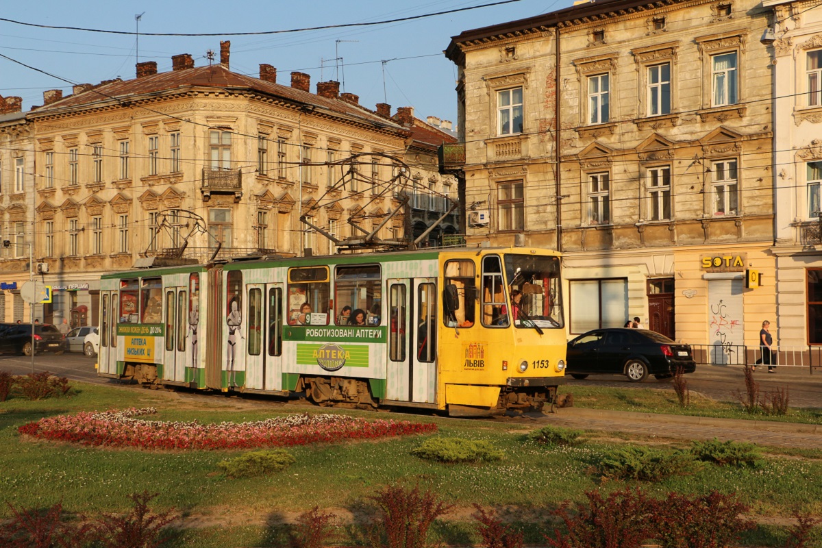 Lvov, Tatra KT4D — 1153