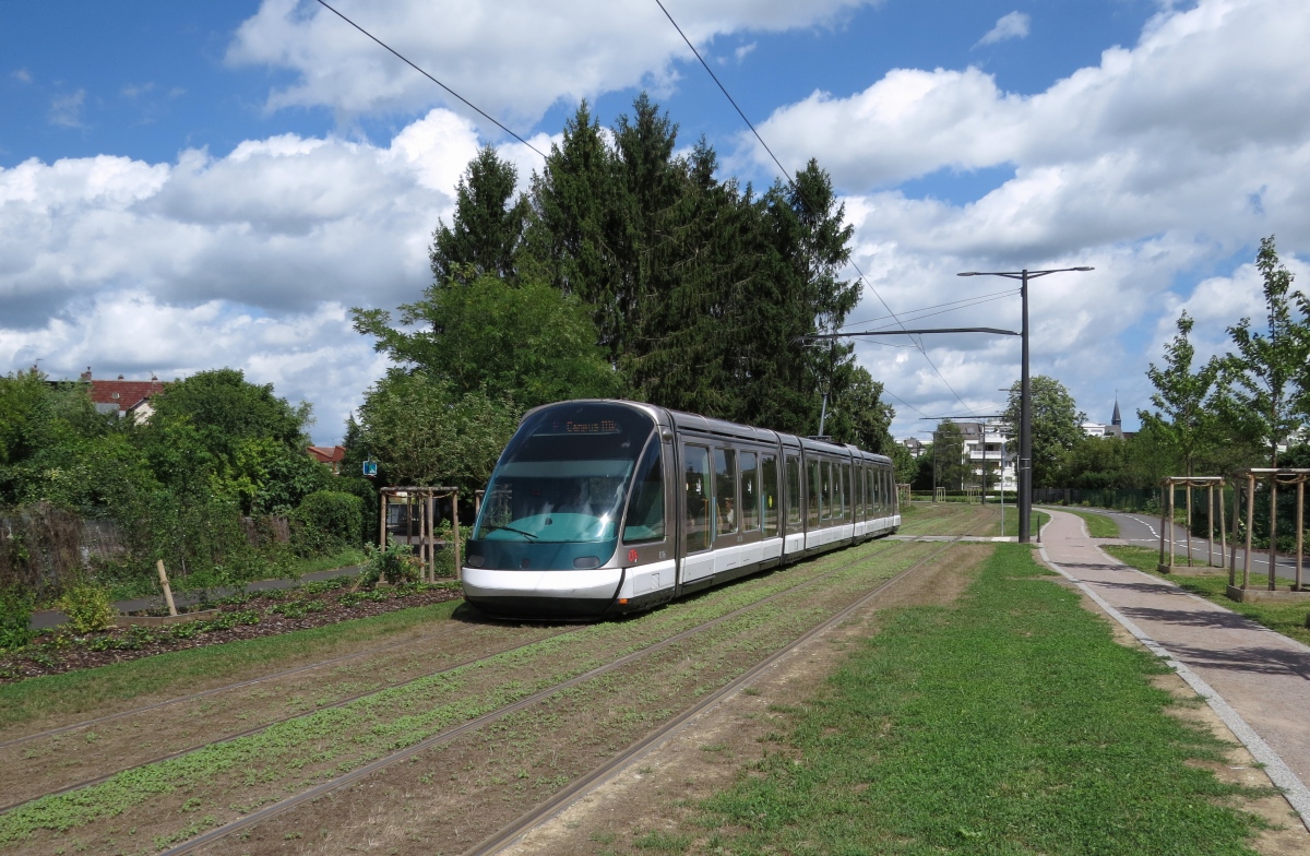 Страсбург, Bombardier Eurotram (Flexity Outlook) № 1036