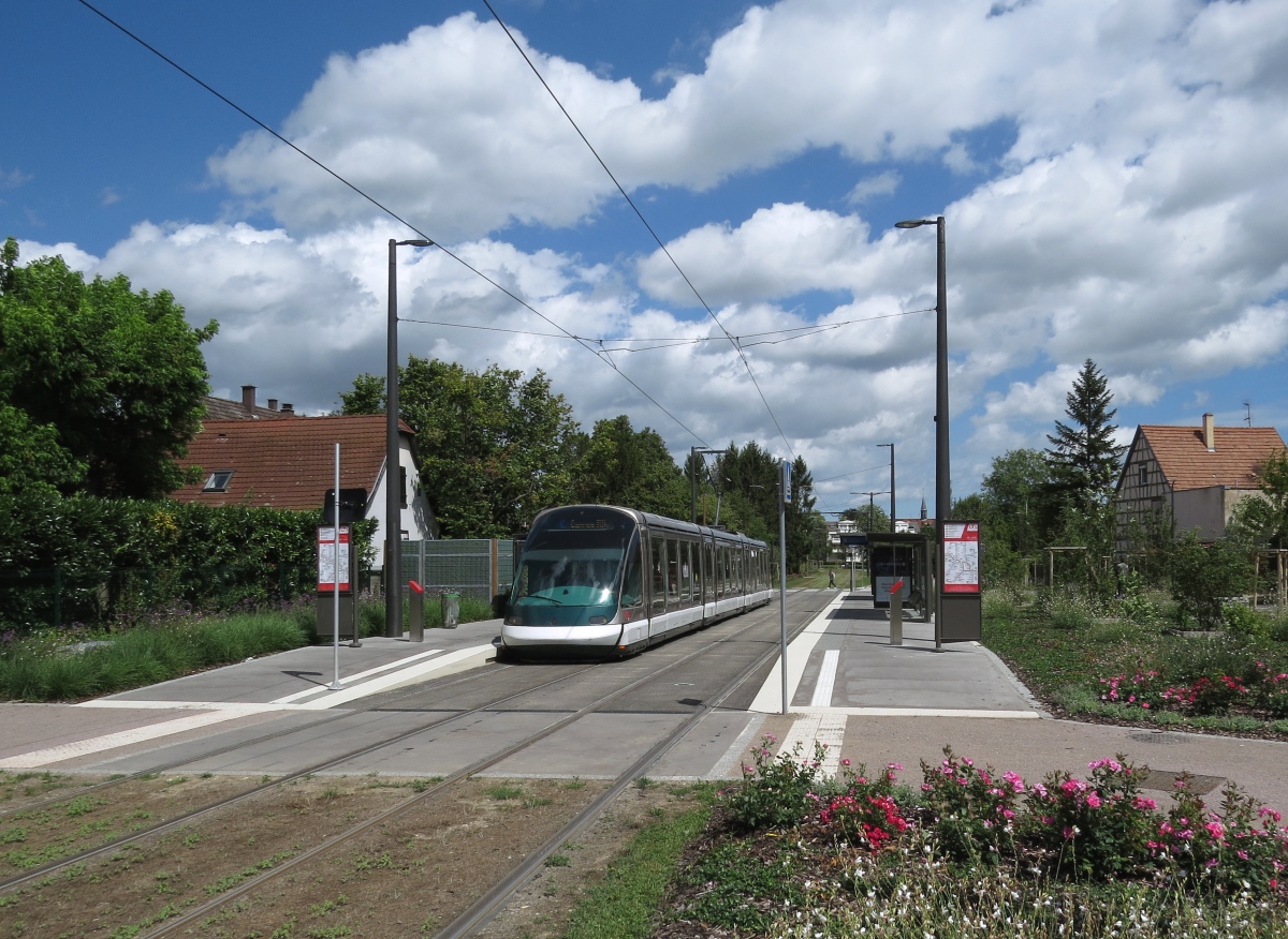 Страсбург — Трамвайные линии и инфраструктура