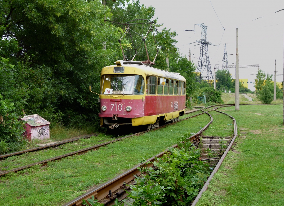 Запорожье, Tatra T3SU № 710; Запорожье — Трамвайные конечные станции