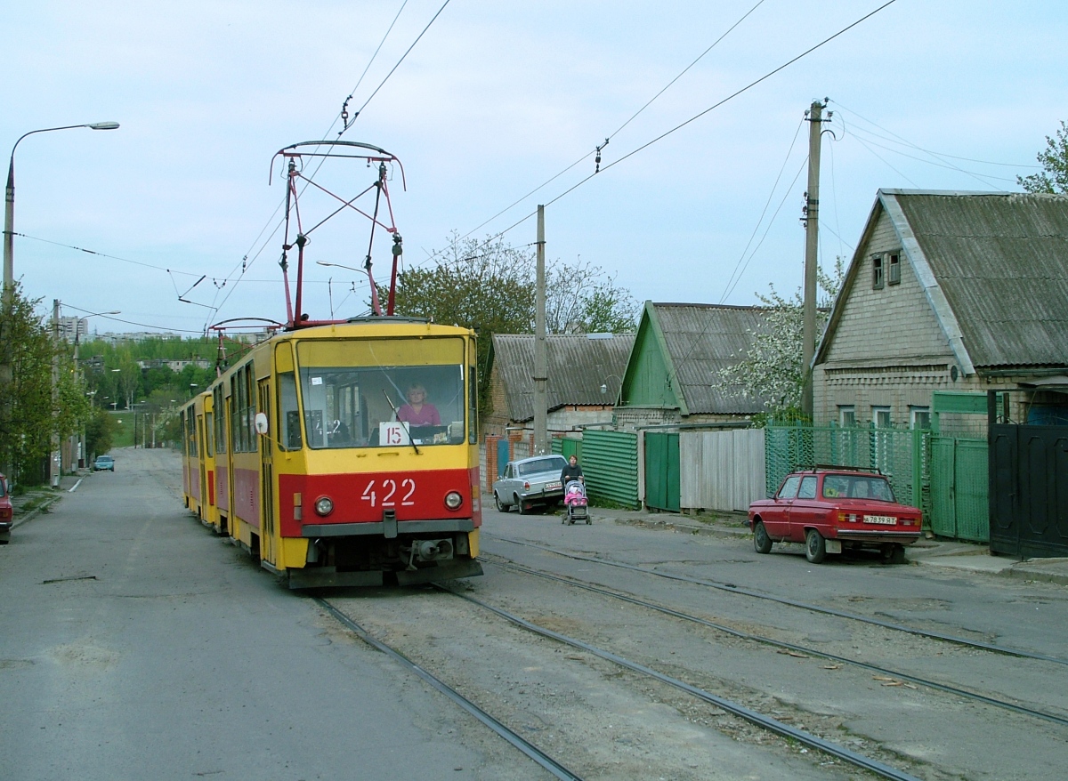 Запорожье, Tatra T6B5SU № 422