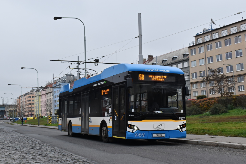 Прага, Ekova Electron 12T № 9507