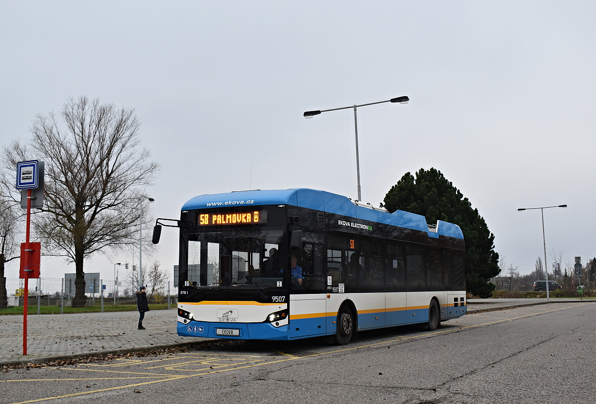 Прага, Ekova Electron 12T № 9507