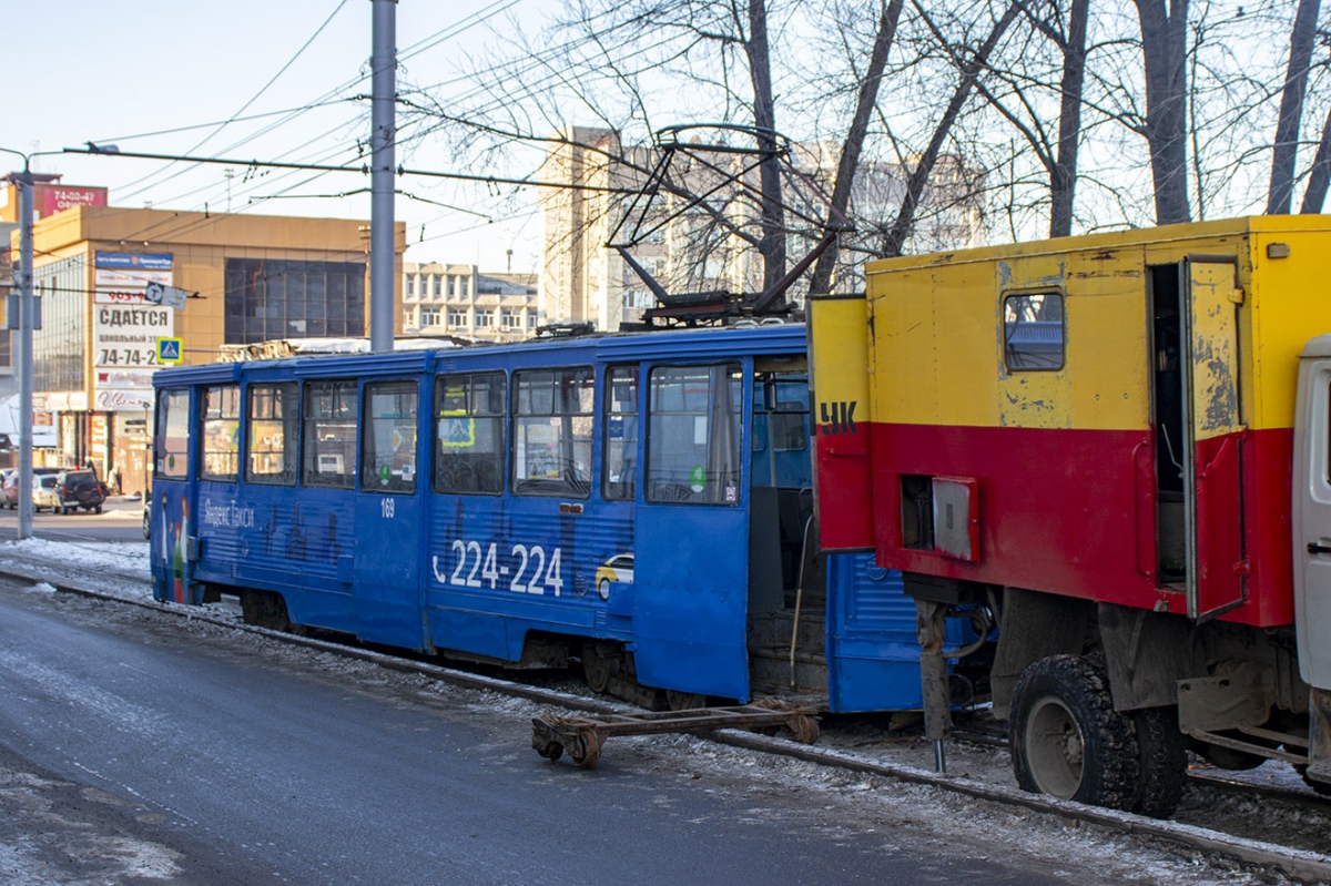 Иркутск, 71-605 (КТМ-5М3) № 169; Иркутск — Происшествия