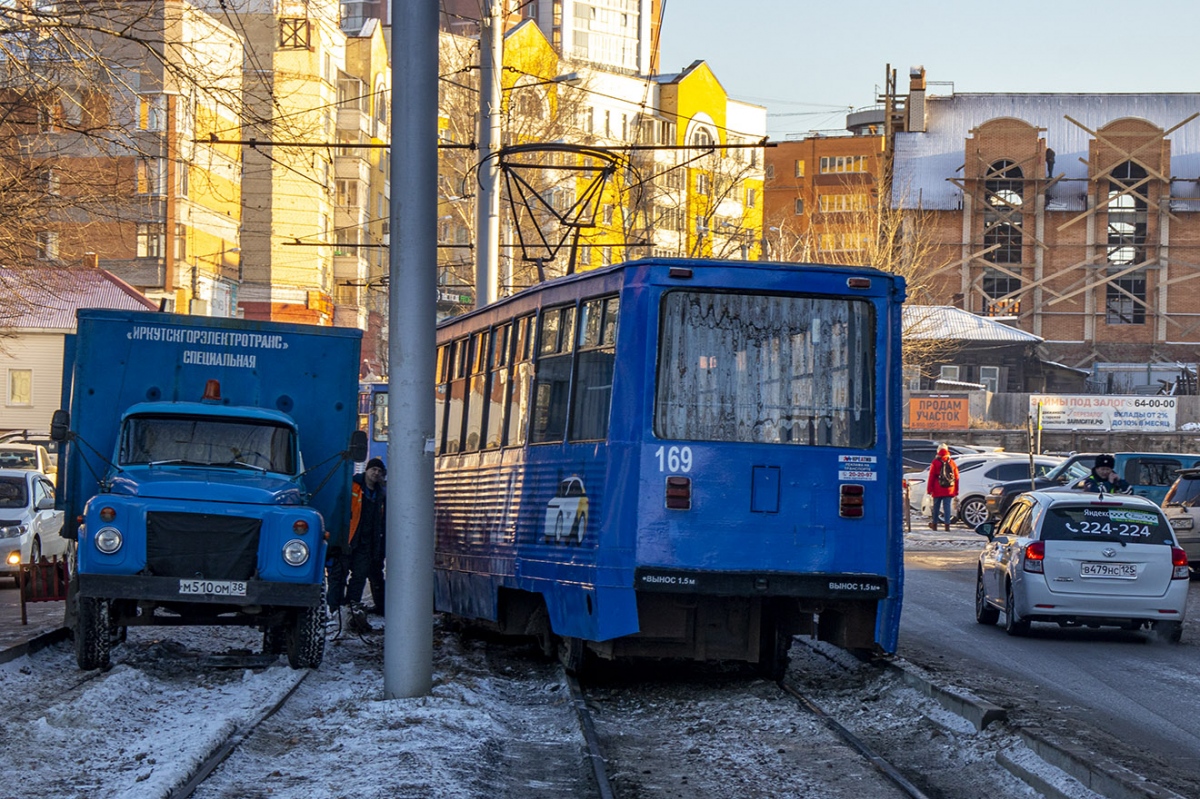 Иркутск, 71-605 (КТМ-5М3) № 169; Иркутск — Происшествия
