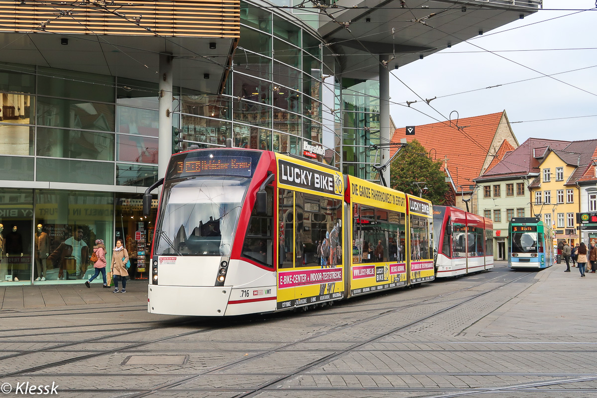 Erfurt, Siemens Combino Classic № 716