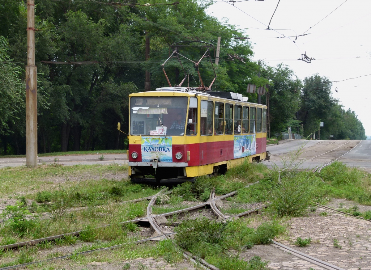 Запорожье, Tatra T6B5SU № 436; Запорожье — Трамвайные линии