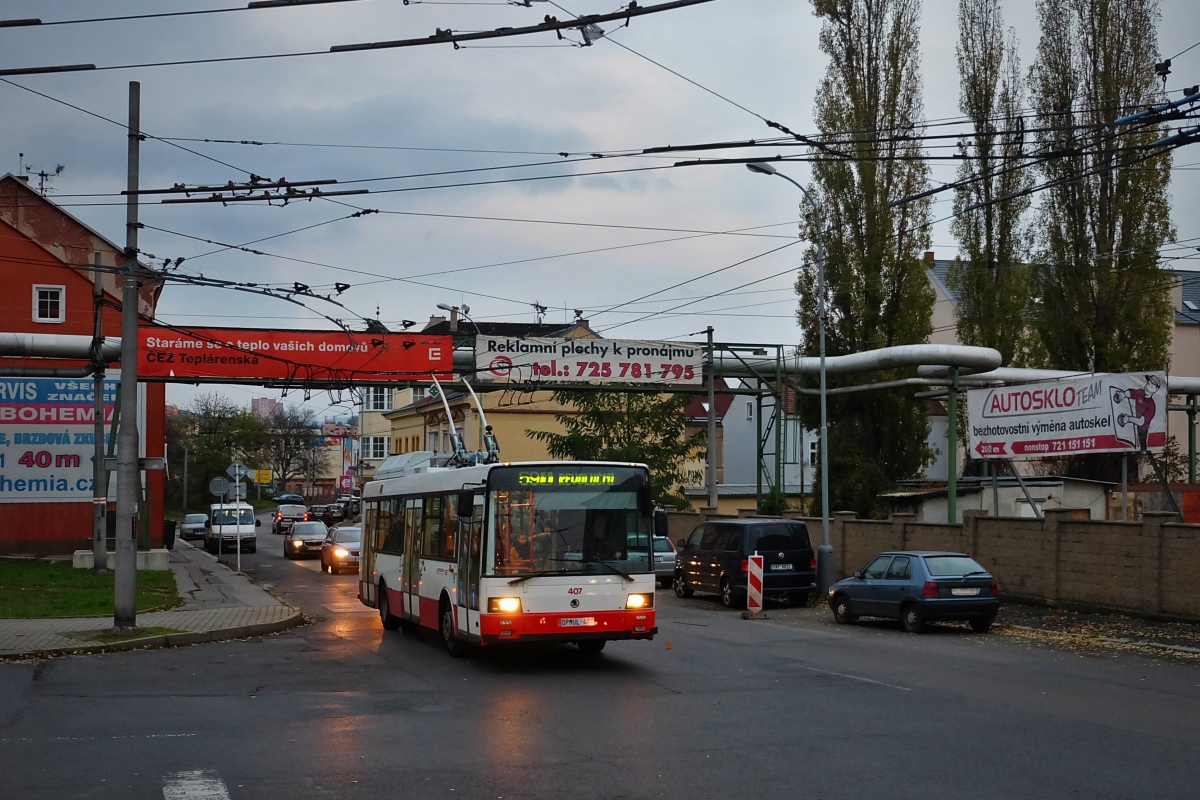 Ústí nad Labem, Škoda 21TrAC Nr. 407