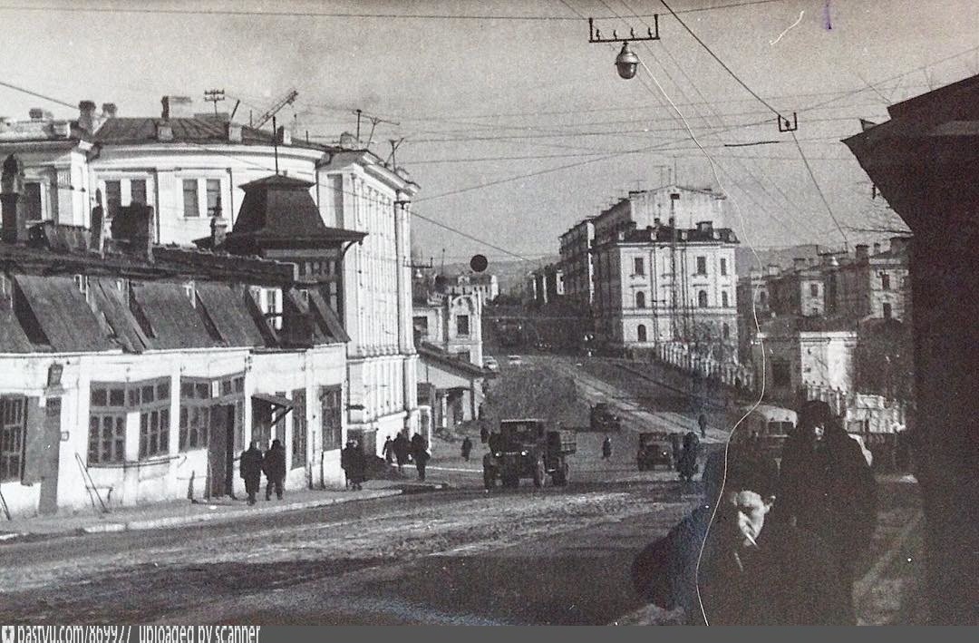 Владивосток — Исторические фотографии — трамвай (1946-1970)