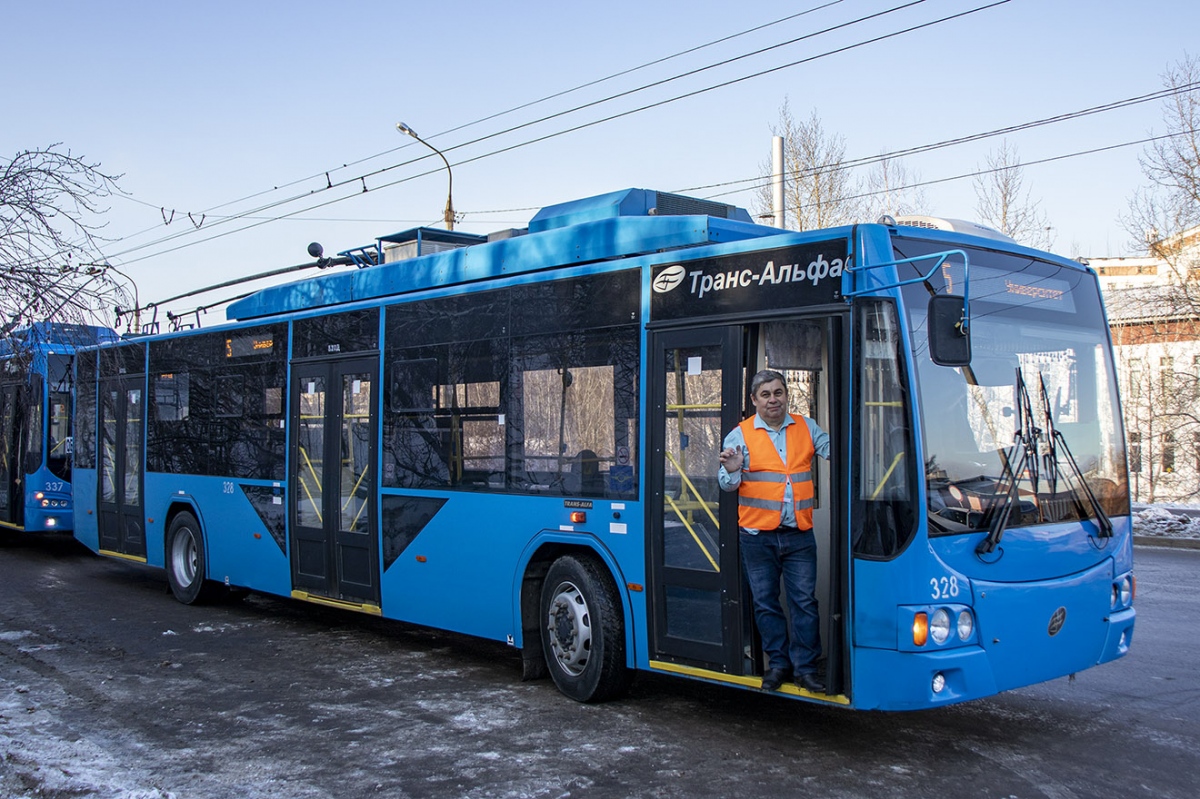 Иркутск — Открытие троллейбусной линии по Академическому мосту