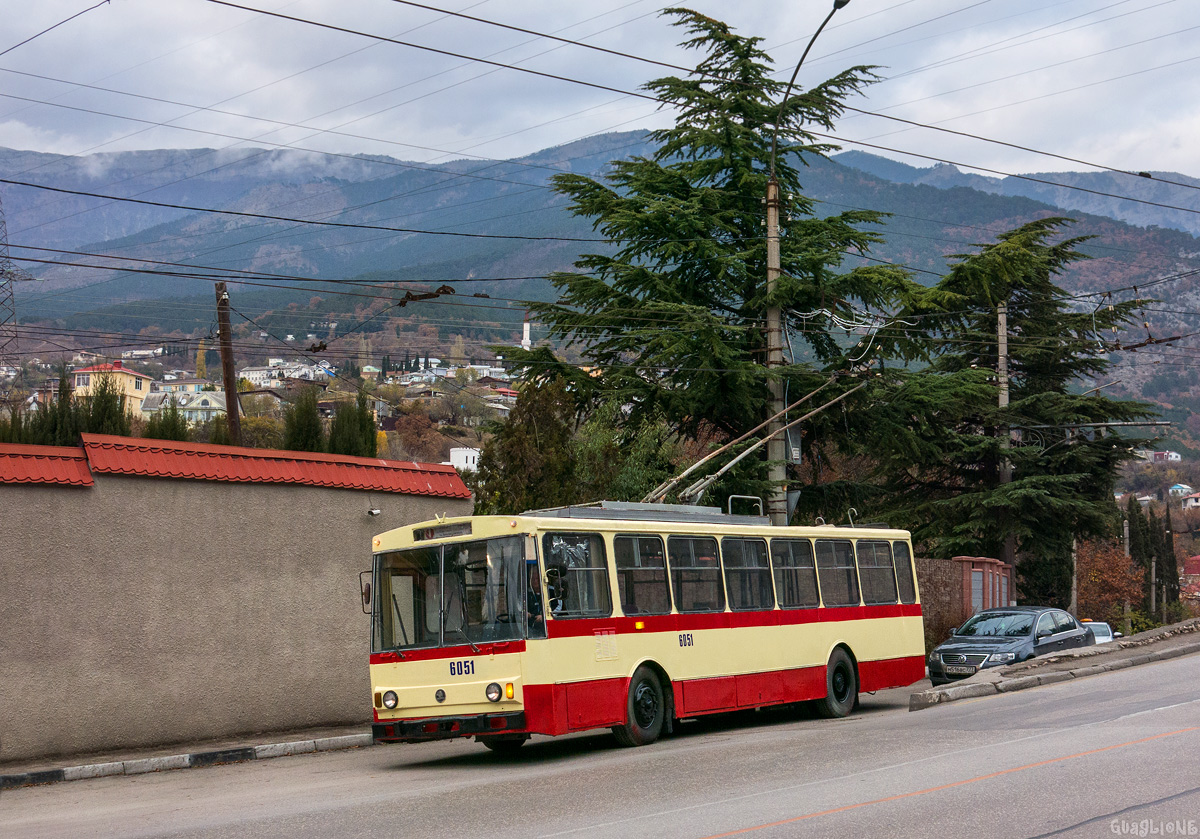 Қырым троллейбусы, Škoda 14Tr02/6 № 6051