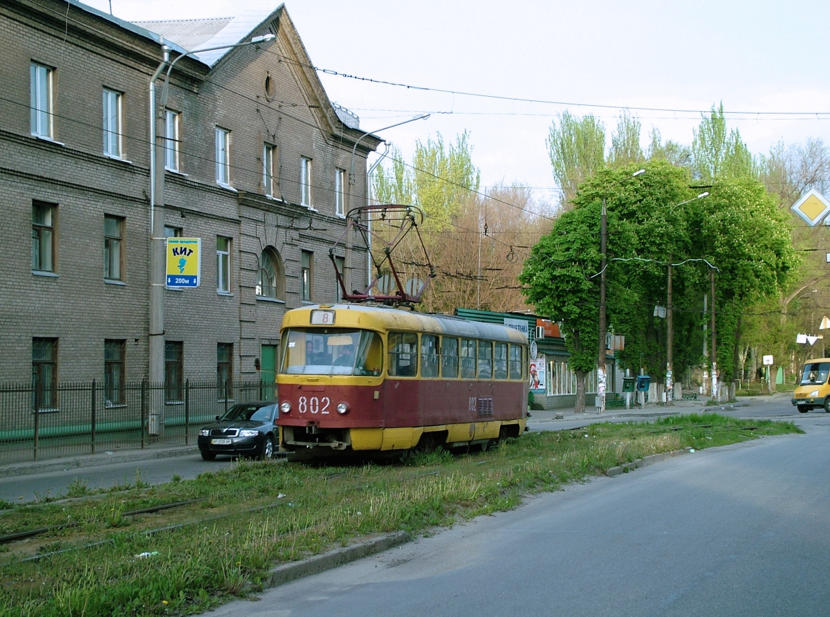 Запорожье, Tatra T3SU № 802