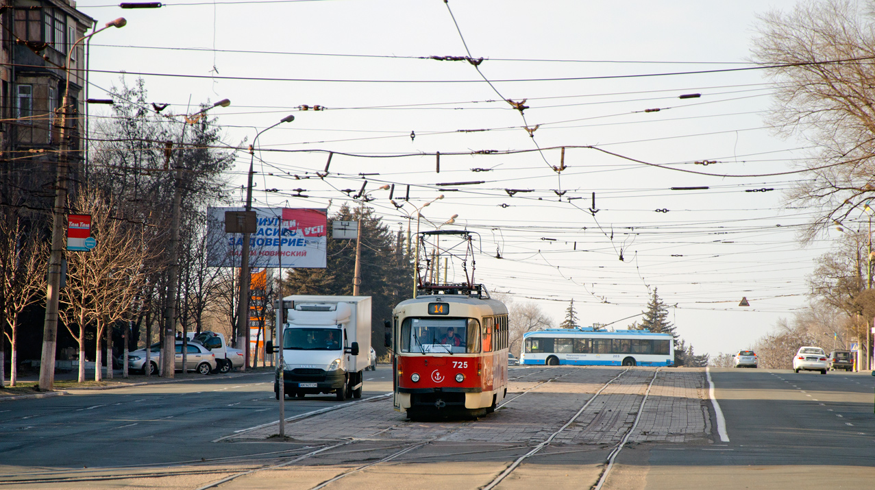 Мариуполь, Tatra T3A № 725