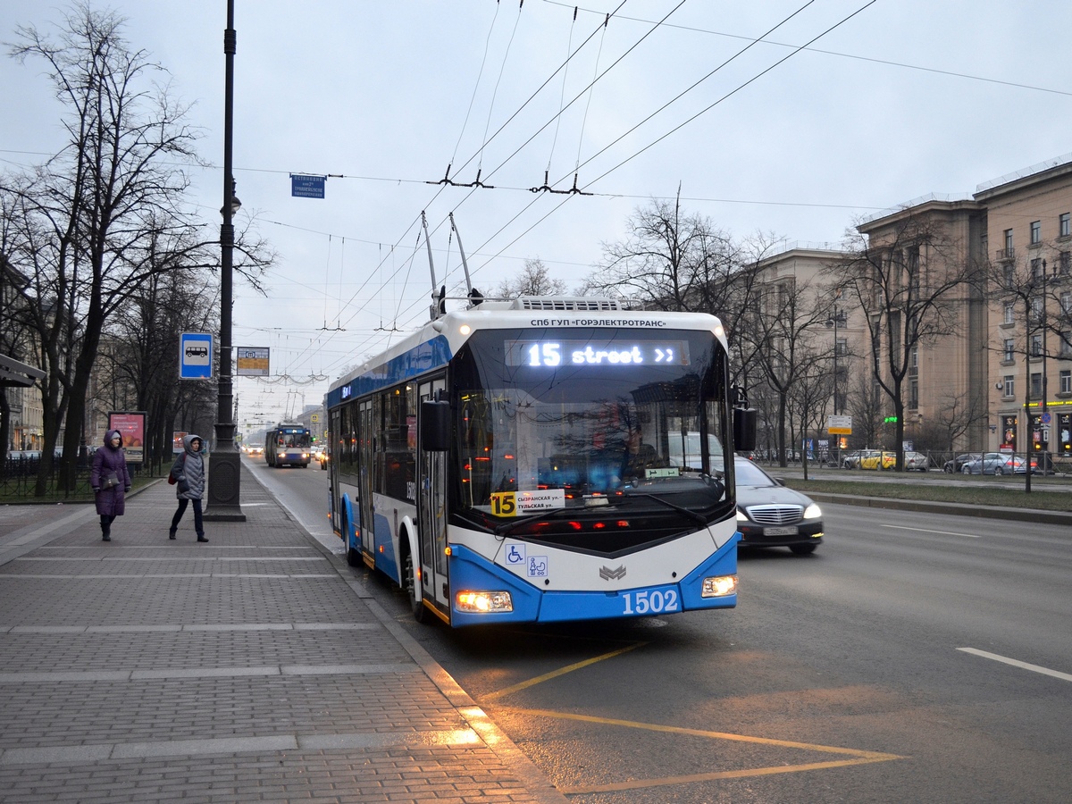 Санкт-Петербург, БКМ 321 № 1502