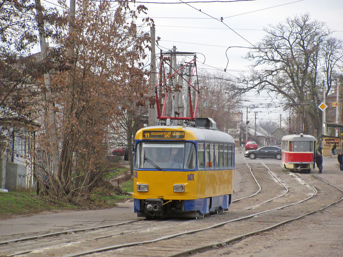 Днепр, Tatra T4D-M1 № 1478