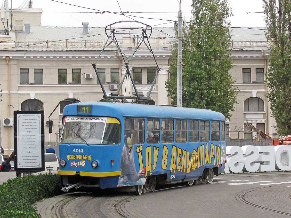 Одесса, Tatra T3R.P № 4014