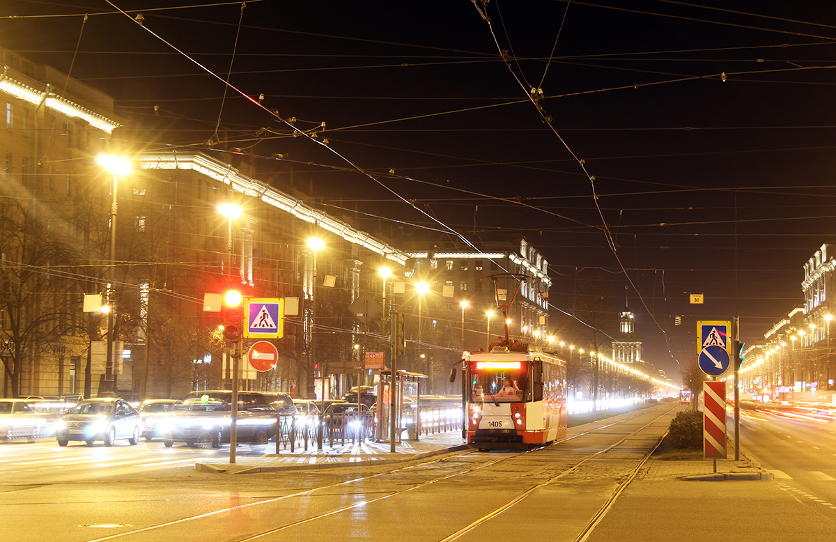 Санкт-Петербург — Трамвайные линии и инфраструктура