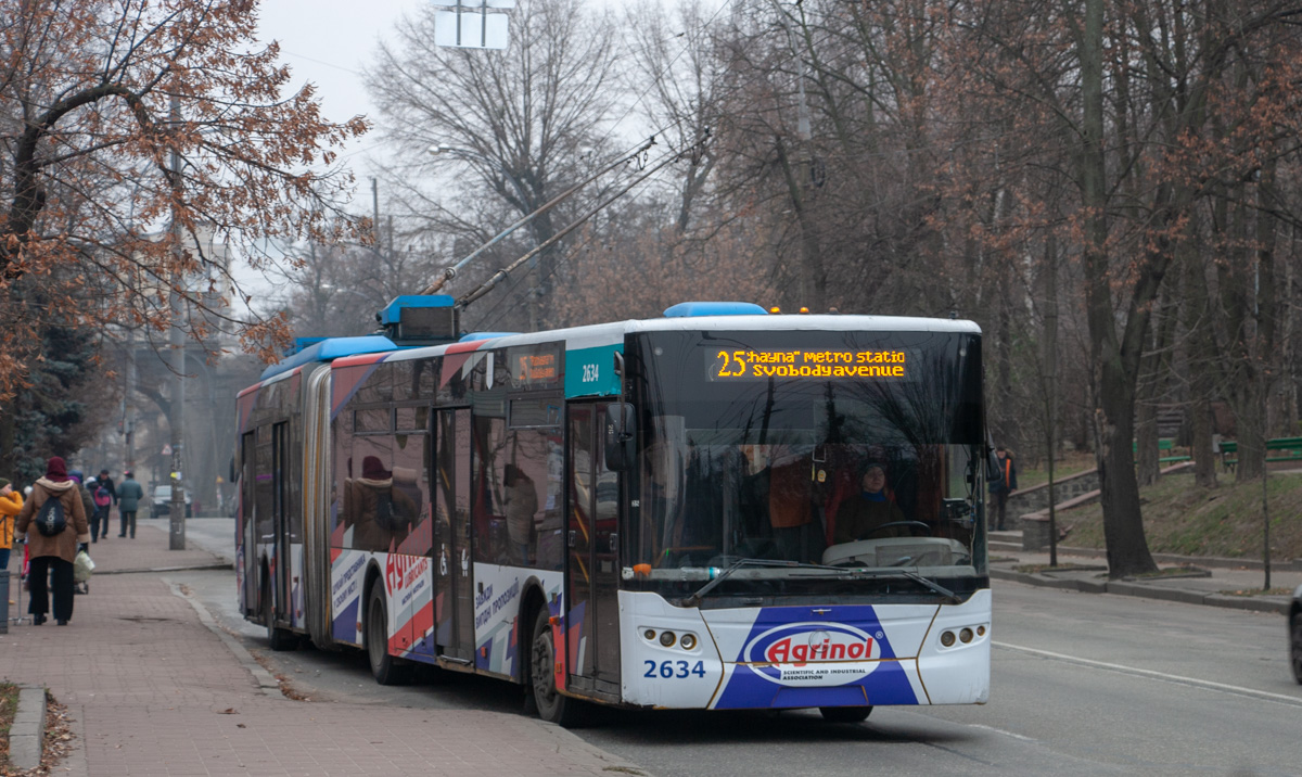 Киев, ЛАЗ E301D1 № 2634