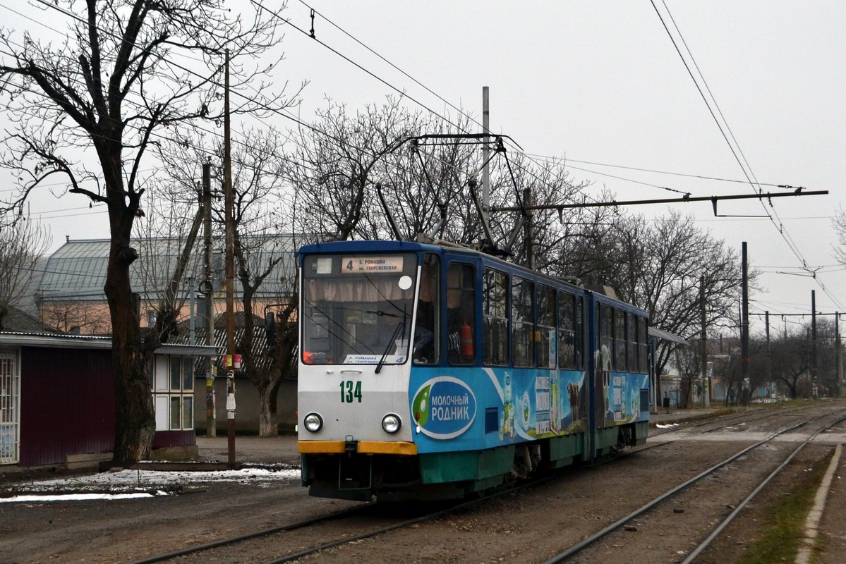 Pyatigorsk, Tatra KT4SU # 134