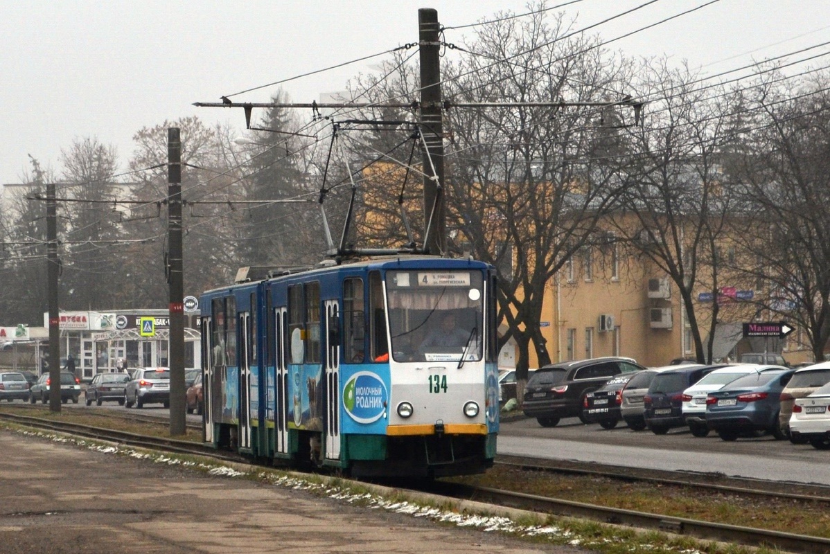 Пятигорск, Tatra KT4SU № 134