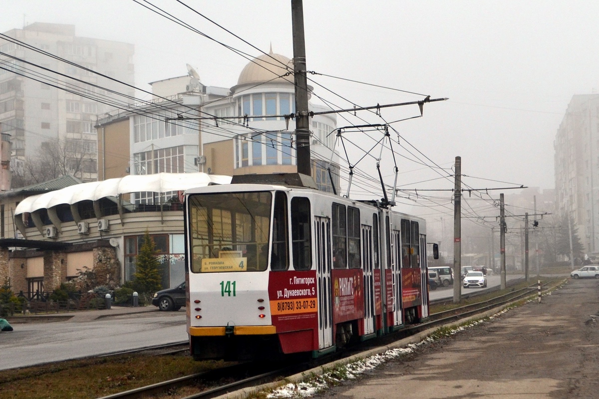 Пятигорск, Tatra KT4SU № 141