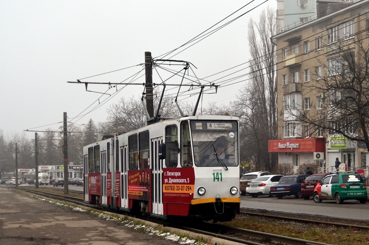 Pyatigorsk, Tatra KT4SU nr. 141