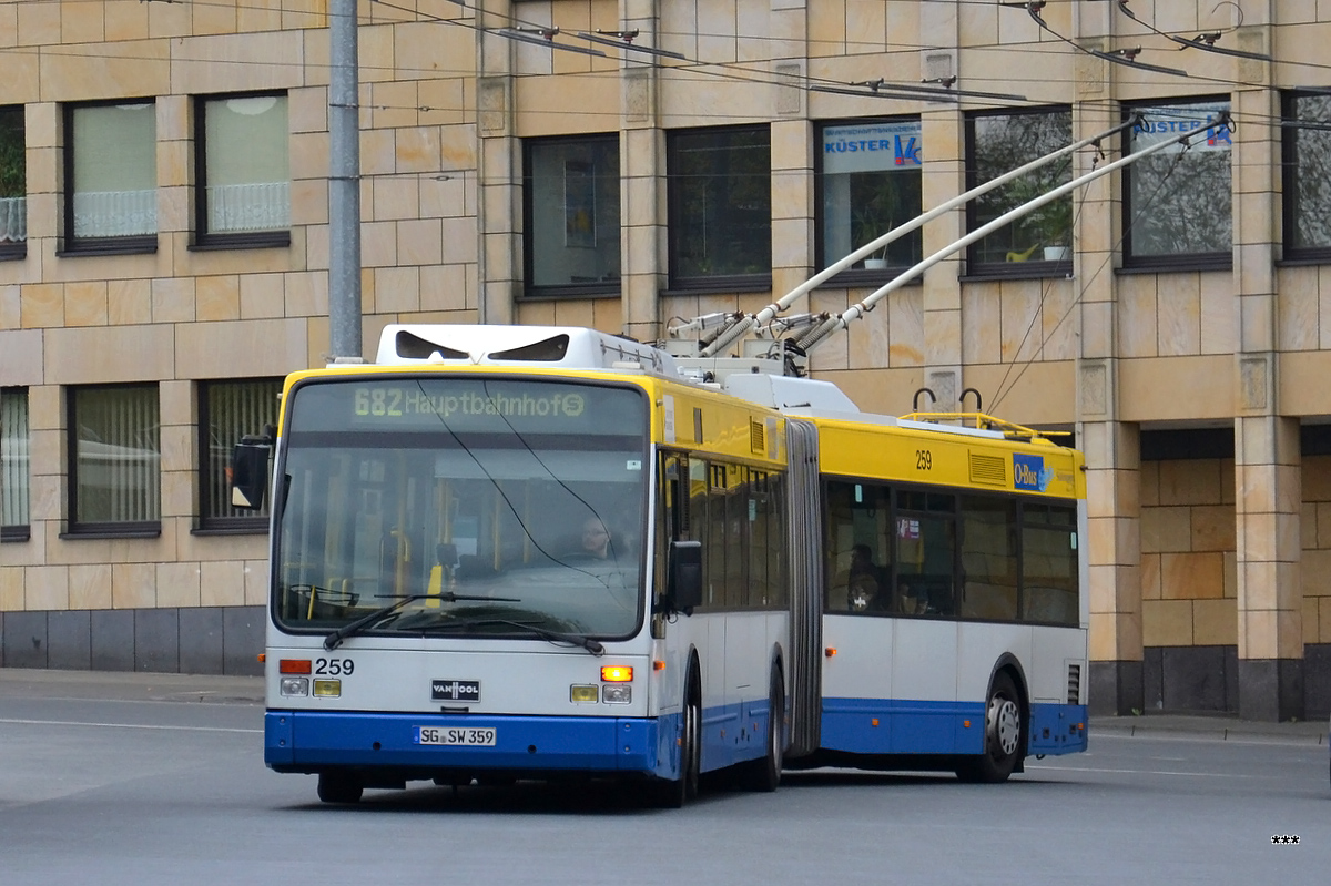 Золинген, Van Hool AG 300T № 259